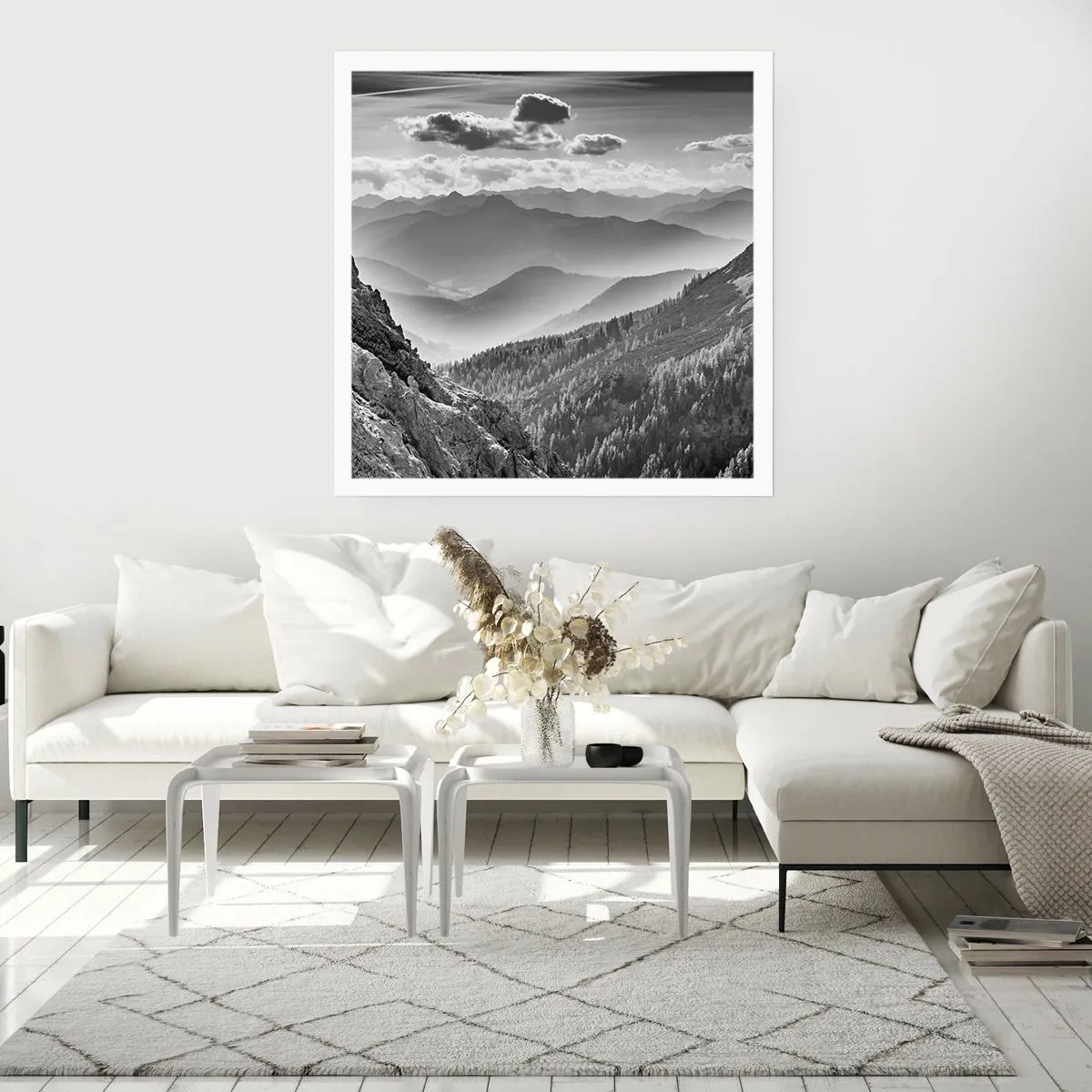 Poster - Fino all'orizzonte - 60x60 cm