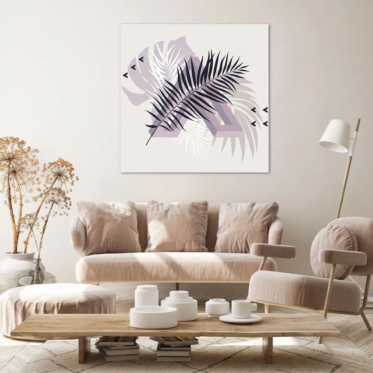 Quadro su tela - Stampe su Tela - L'ombra dell'ombra - 70x70 cm