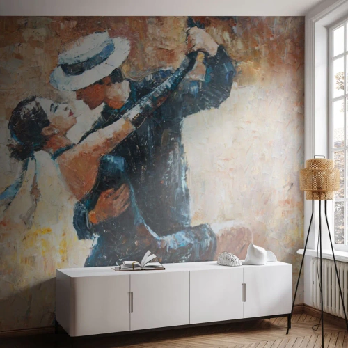 Fotomurali Premium Canvas - Alla Rodolfo Valentino - Astrazione, Danza, Tango - 250x175 cm