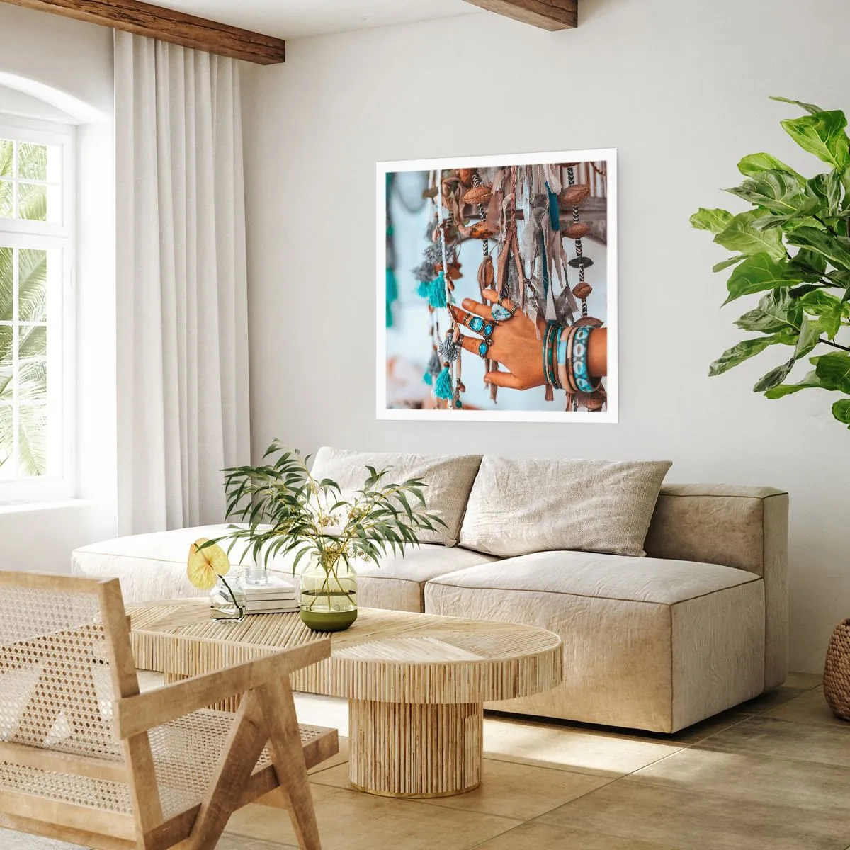 Poster - Tesori locali - 60x60 cm