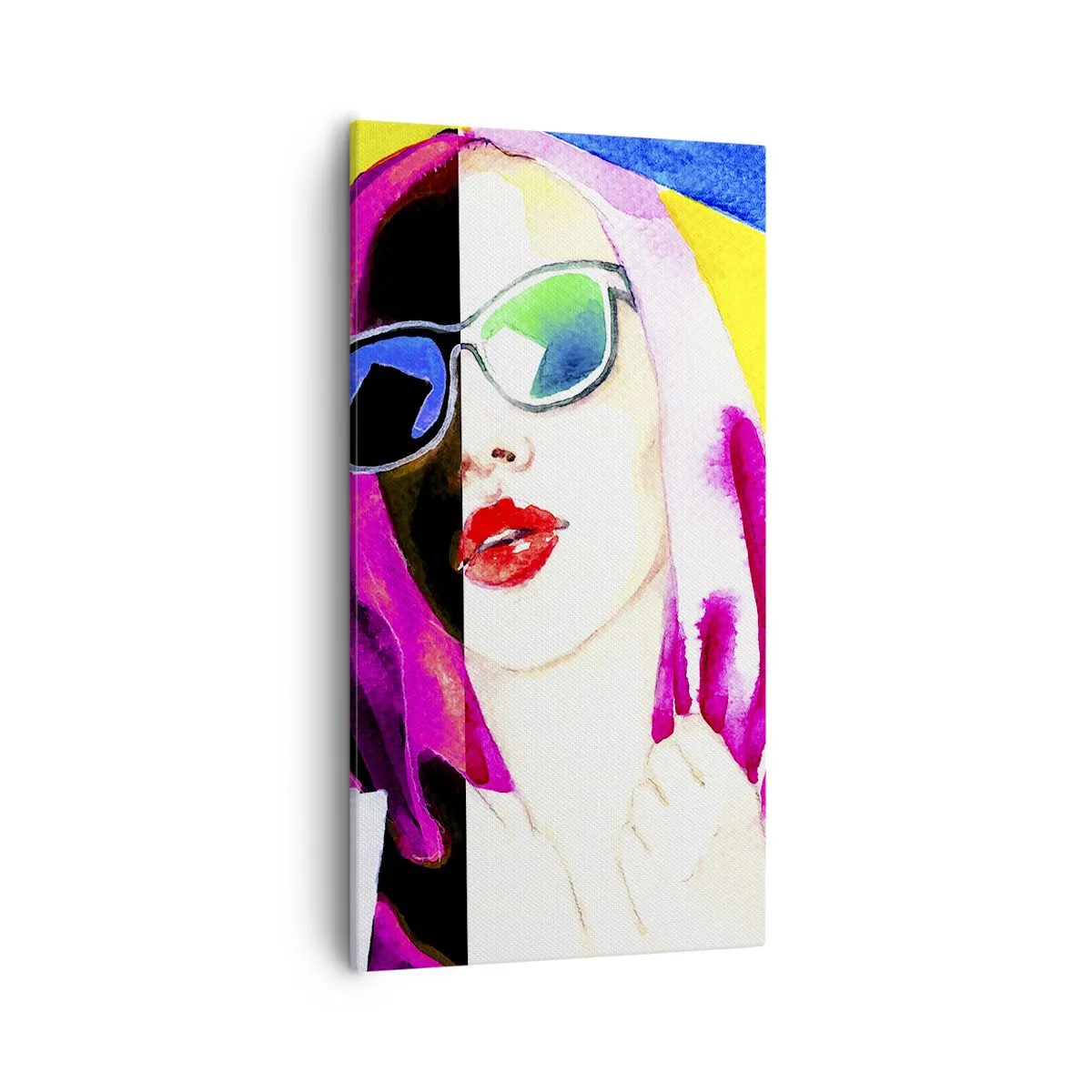 Quadro su tela - Stampe su Tela - Non sono bianca e non sono nera - 55x100 cm