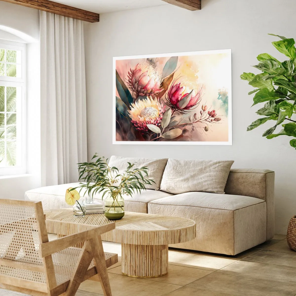 Poster - Di profilo e di fronte - 91x61 cm