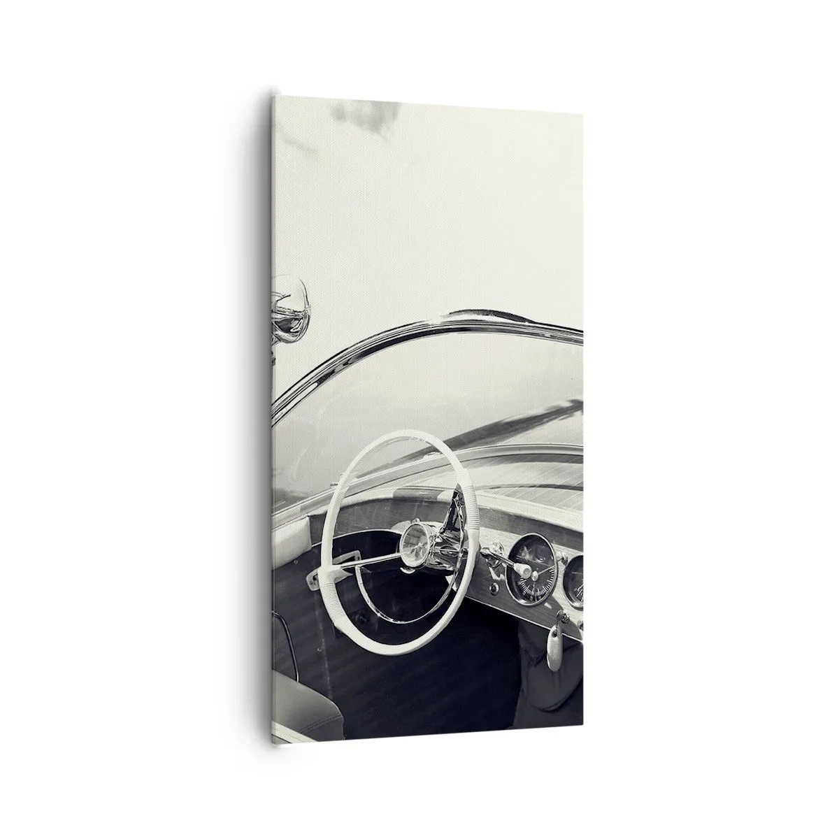 Quadro su tela - Stampe su Tela - Il ricco e il povero - 65x120 cm