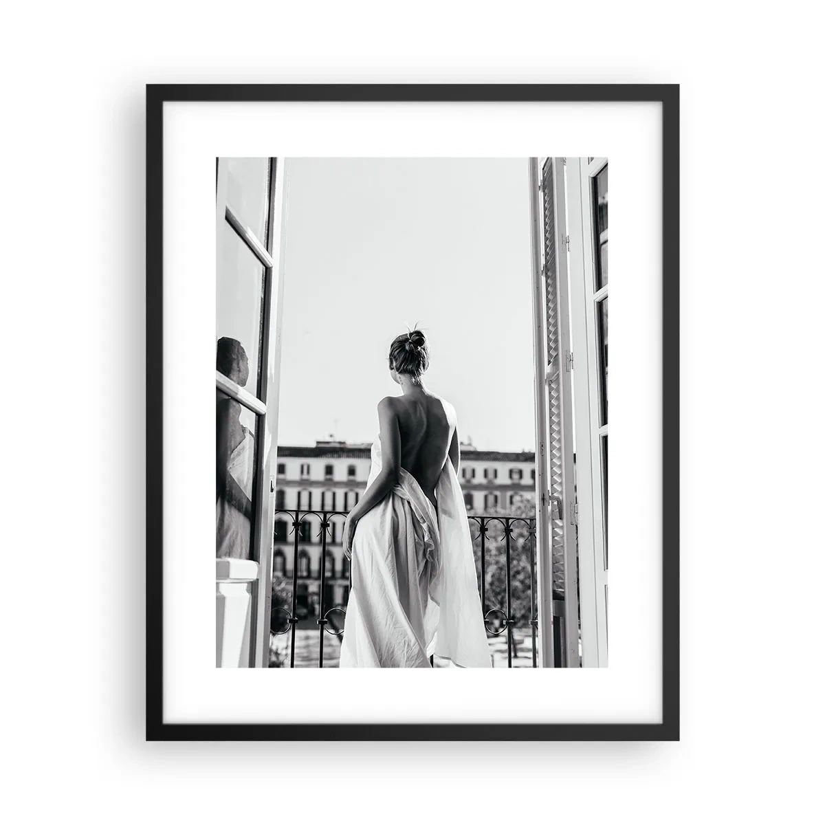 Poster in cornice nera - Il risveglio dei sensi - 40x50 cm