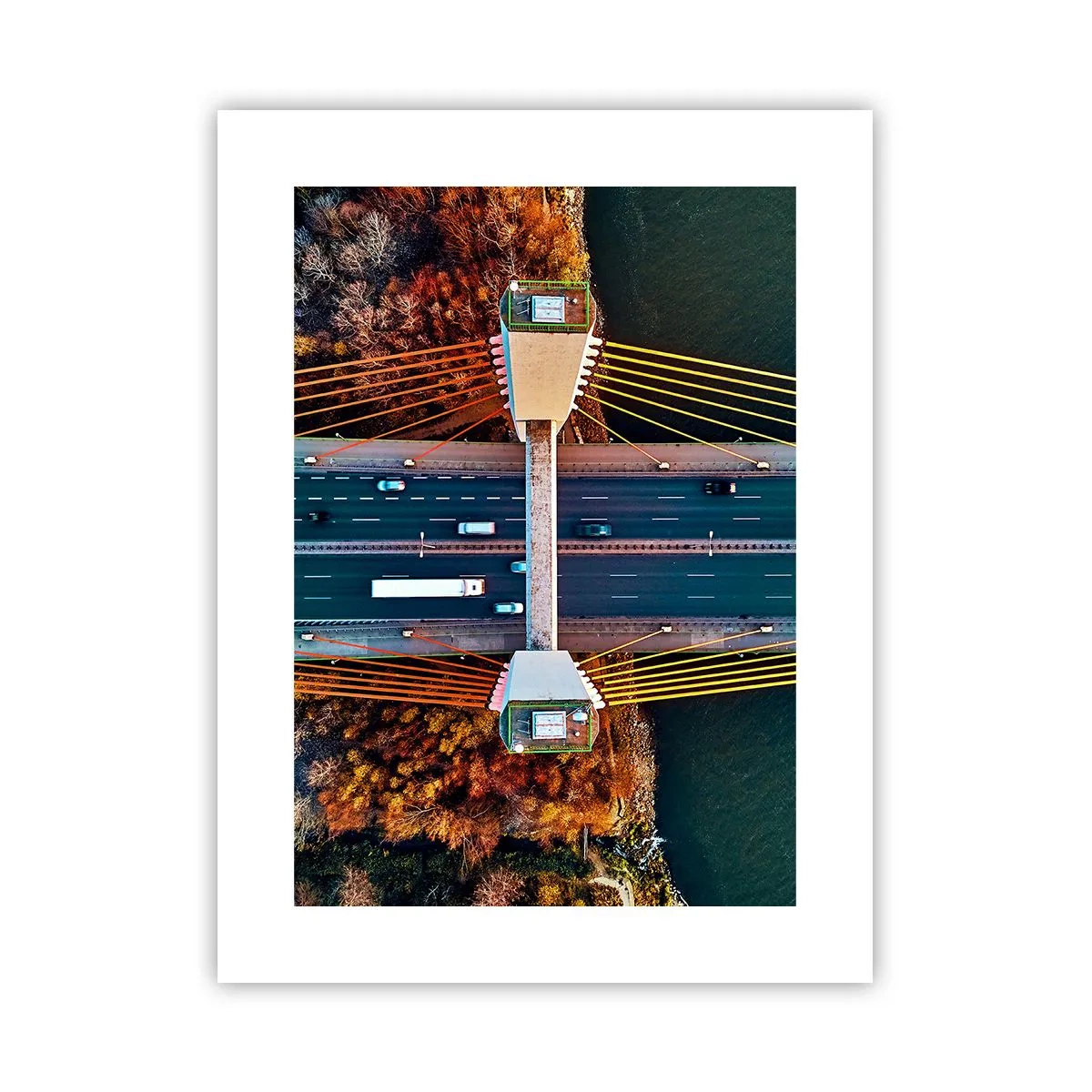 Poster - Oltre il fiume, oltre il bosco - 30x40 cm