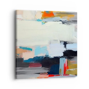 Quadro su tela - Stampe su Tela - C'è una logica? - 30x30 cm