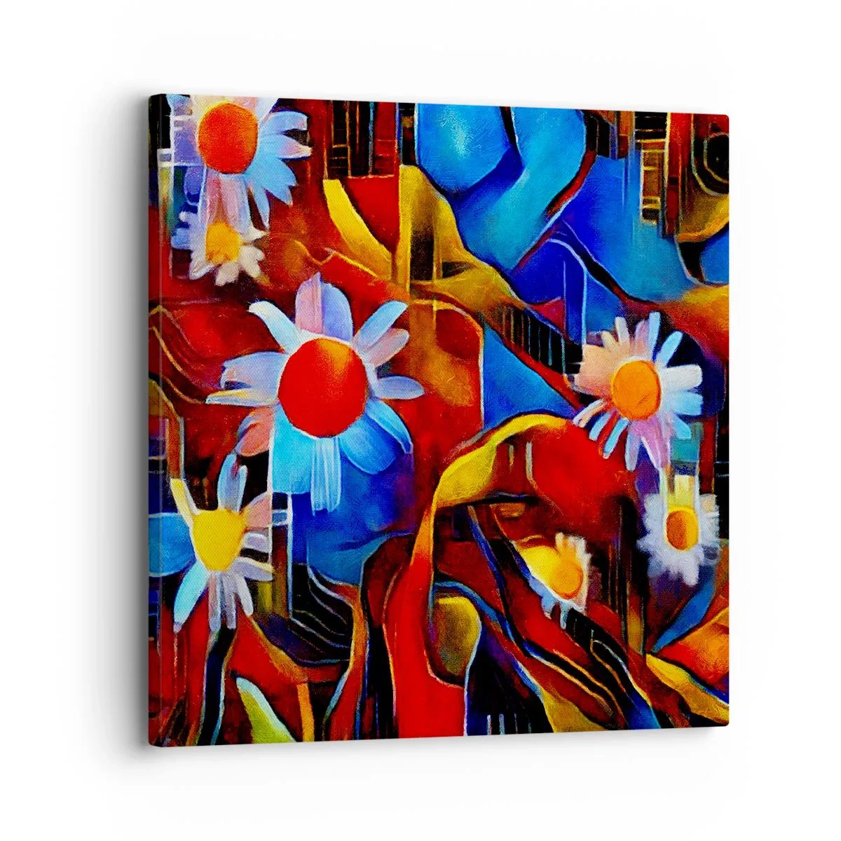 Quadro su tela - Stampe su Tela - I colori della vita - 30x30 cm
