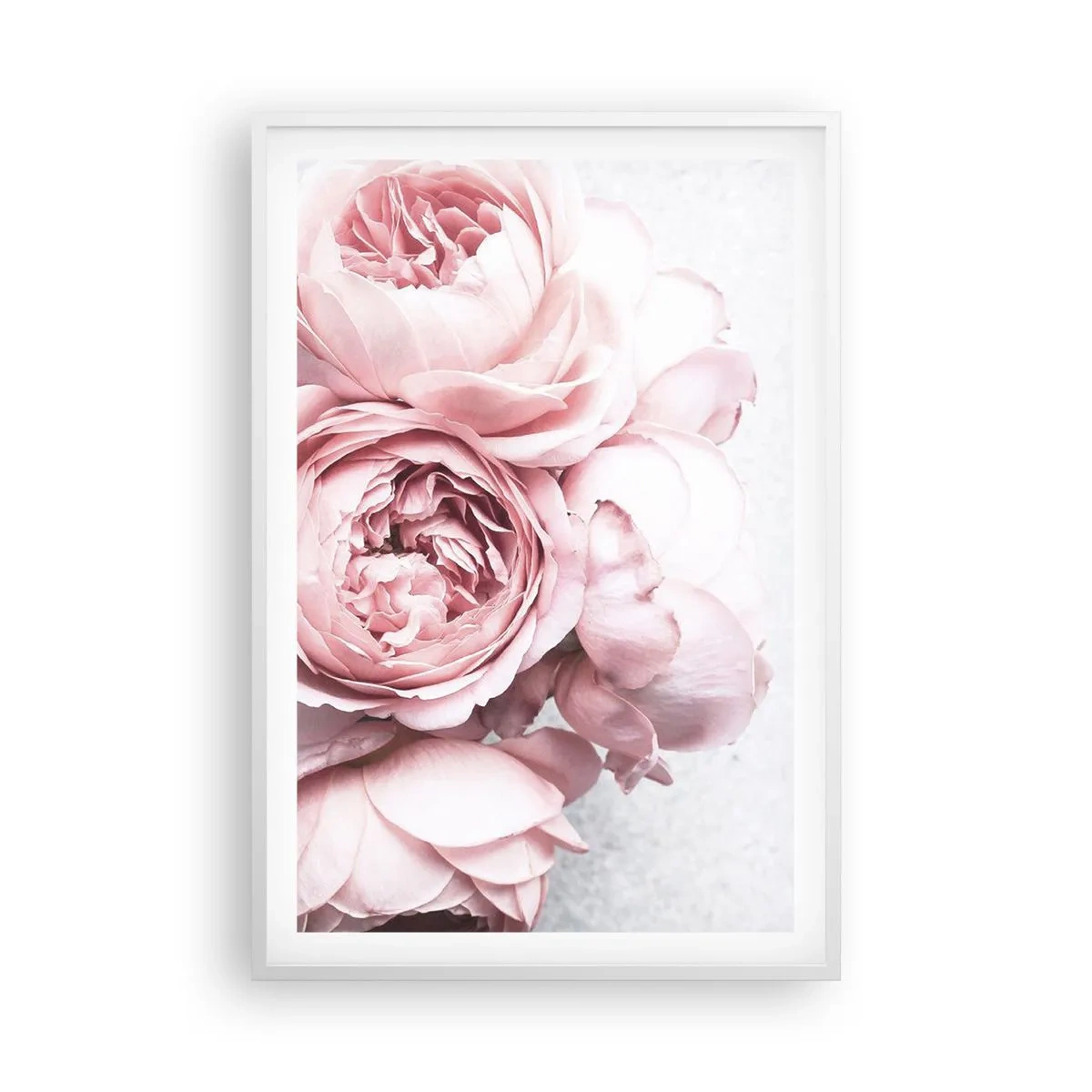 Poster in cornice bianca - Per i romantici - 61x91 cm