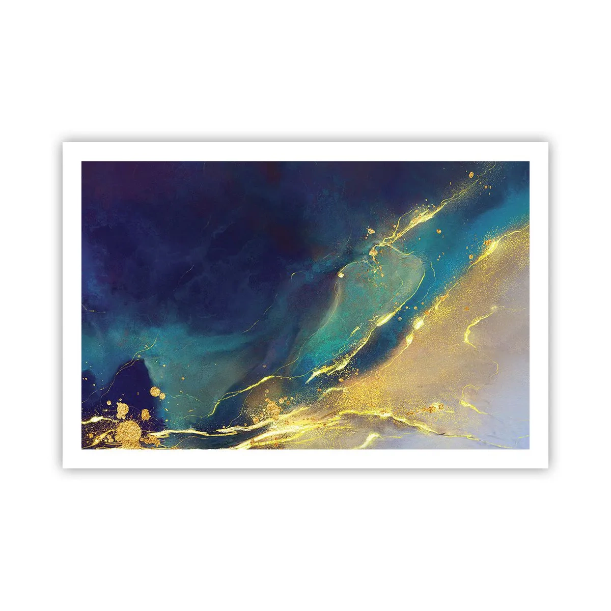 Poster - La palude dorata - 91x61 cm