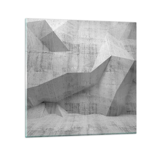 Quadro su vetro - Una vera sfida - 30x30 cm