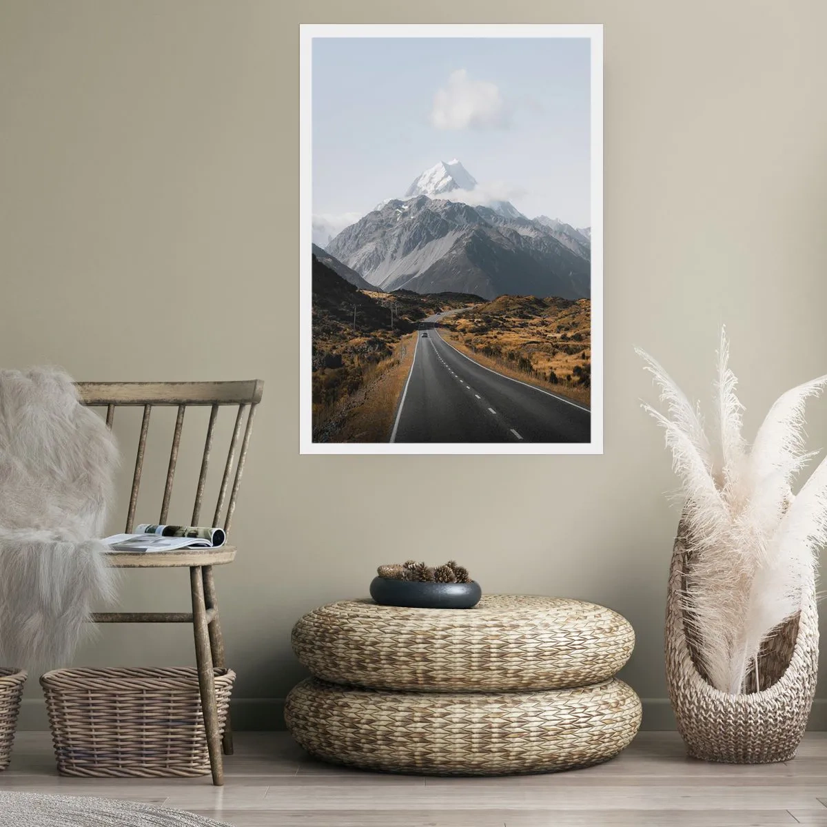 Poster - Via verso il cuore dei monti - 30x40 cm