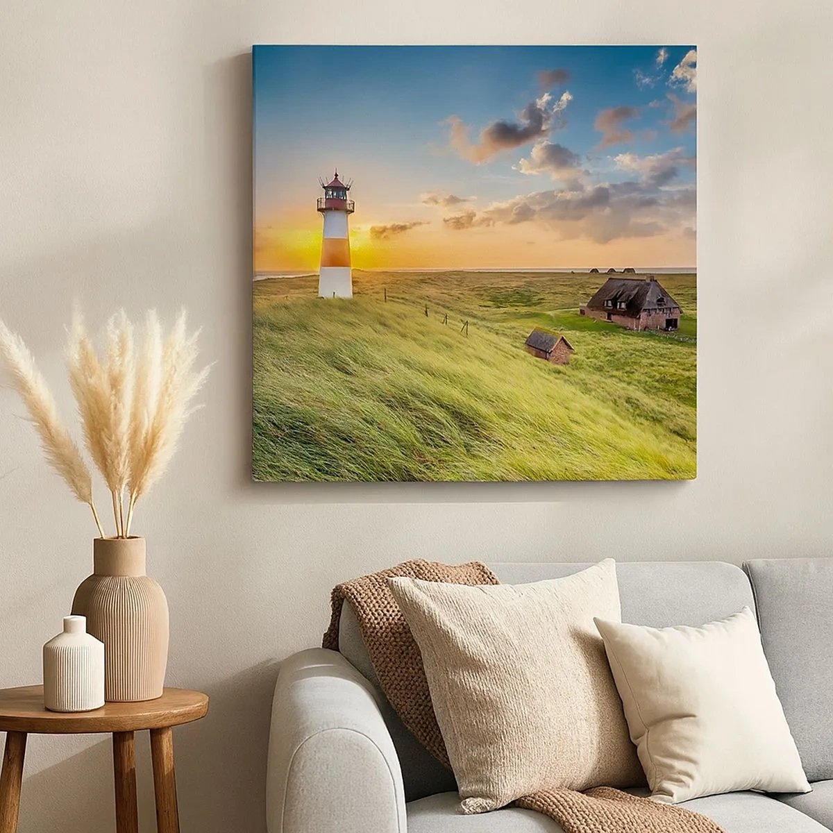 Quadro su tela - Stampe su Tela - Tra le onde - 30x30 cm