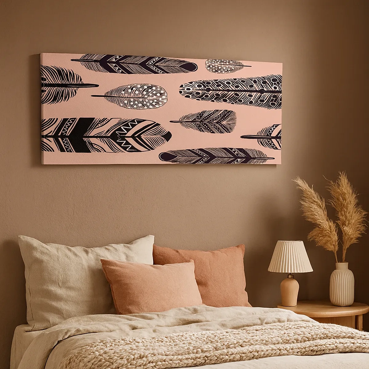 Quadro su tela - Stampe su Tela - Collezione indiana - 30x30 cm