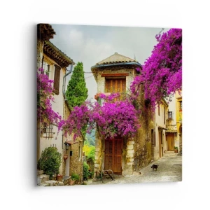 Quadro su tela - Stampe su Tela - Sotto un baldacchino di fiori - 30x30 cm