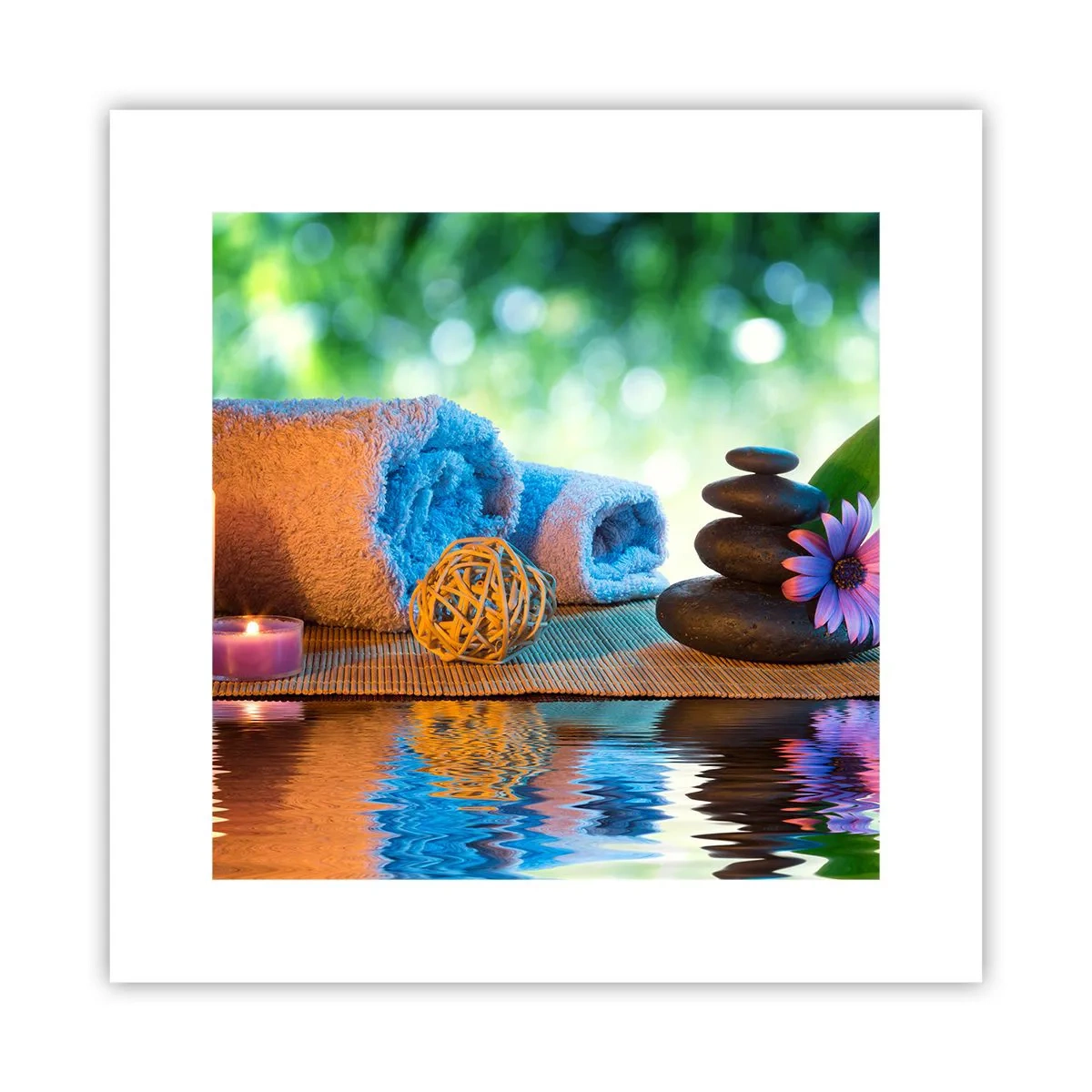 Poster - Tempo per il corpo - 30x30 cm