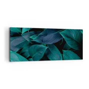 Quadro su tela - Stampe su Tela - Il verde puro - 100x40 cm