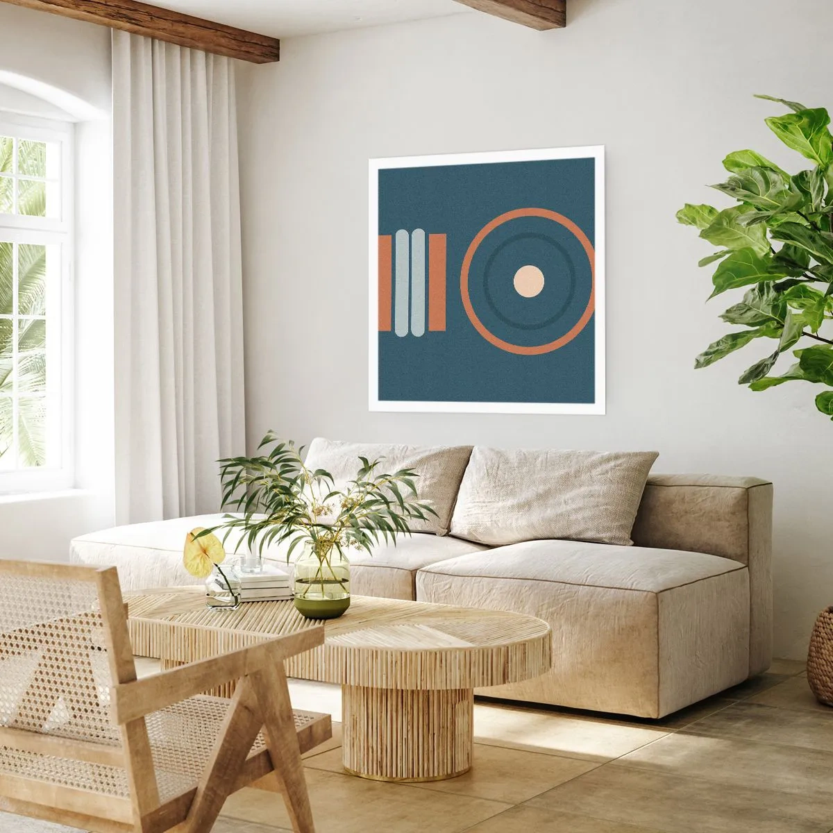Poster - L'essenza delle cose - 60x60 cm