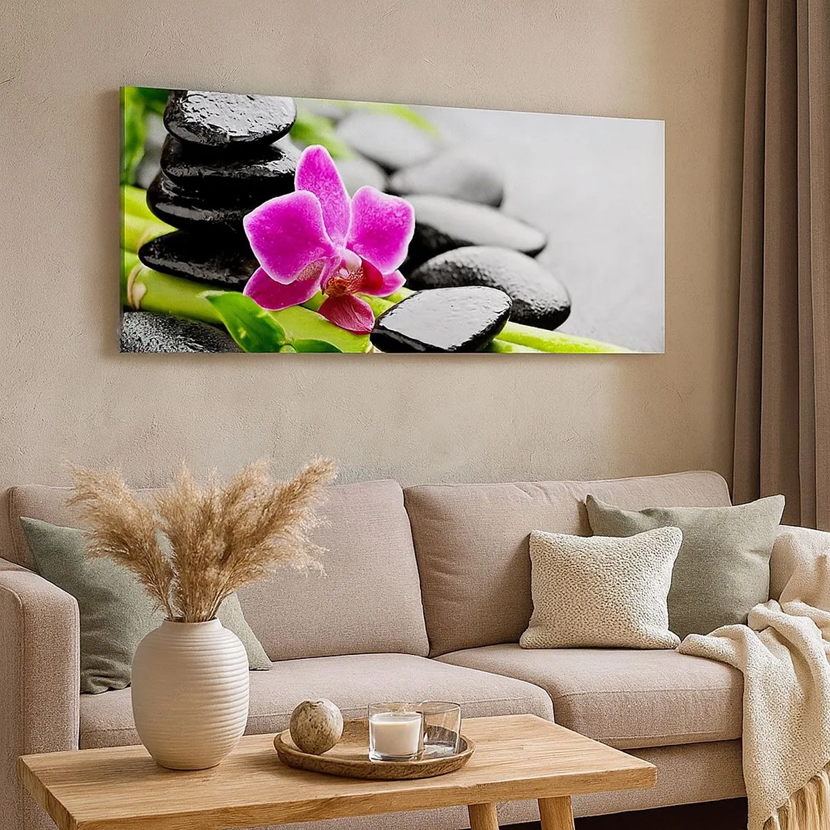 Quadro su tela - Stampe su Tela - Un tranquillo equilibrio - 100x40 cm