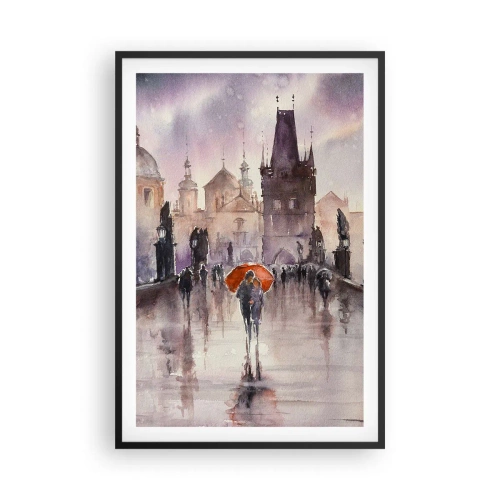 Poster in cornice nera - Le persone non cambiano - 61x91 cm