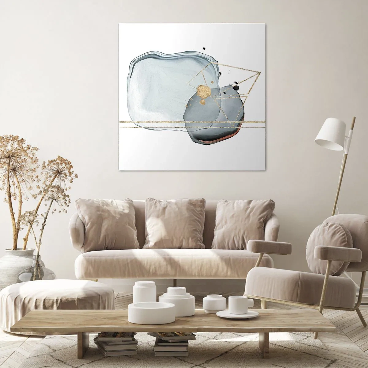 Quadro su tela - Stampe su Tela - Studio di goccia - 50x50 cm