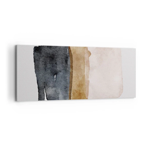 Quadro su tela - Stampe su Tela - Composizione di colori della terra - 100x40 cm