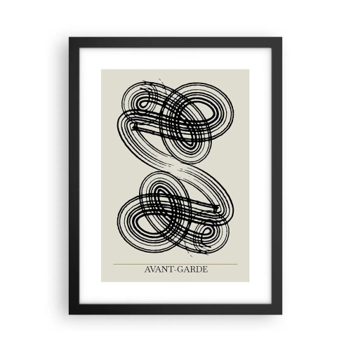 Poster in cornice nera - In tutta spontaneità - 30x40 cm