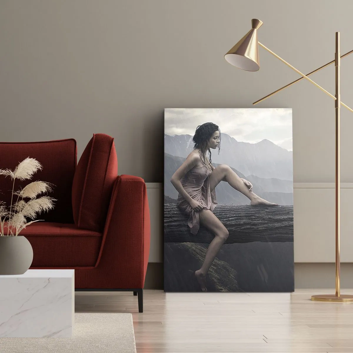 Quadro su tela - Stampe su Tela - Cime di bellezza - 45x80 cm