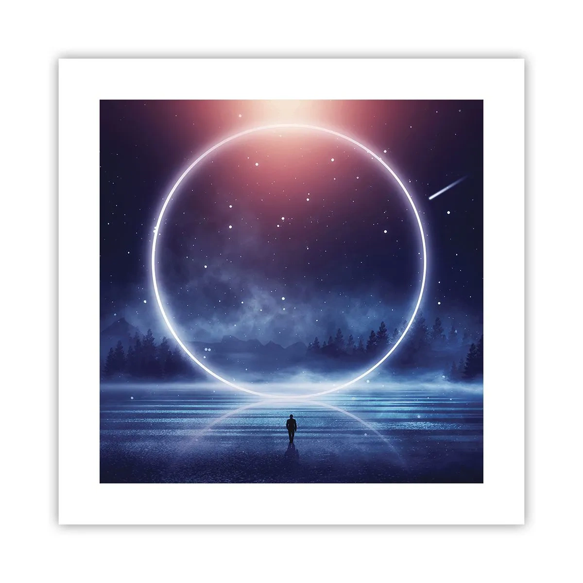 Poster - Sono già qui... - 40x40 cm