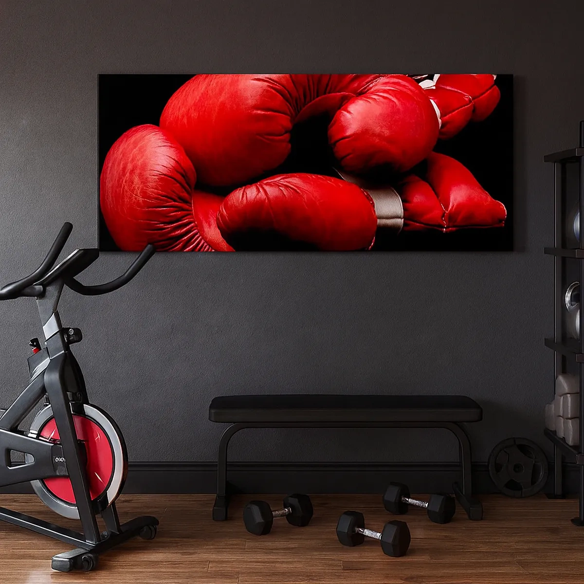 Quadro su tela - Stampe su Tela - Dopo le emozioni del combattimento - 30x30 cm