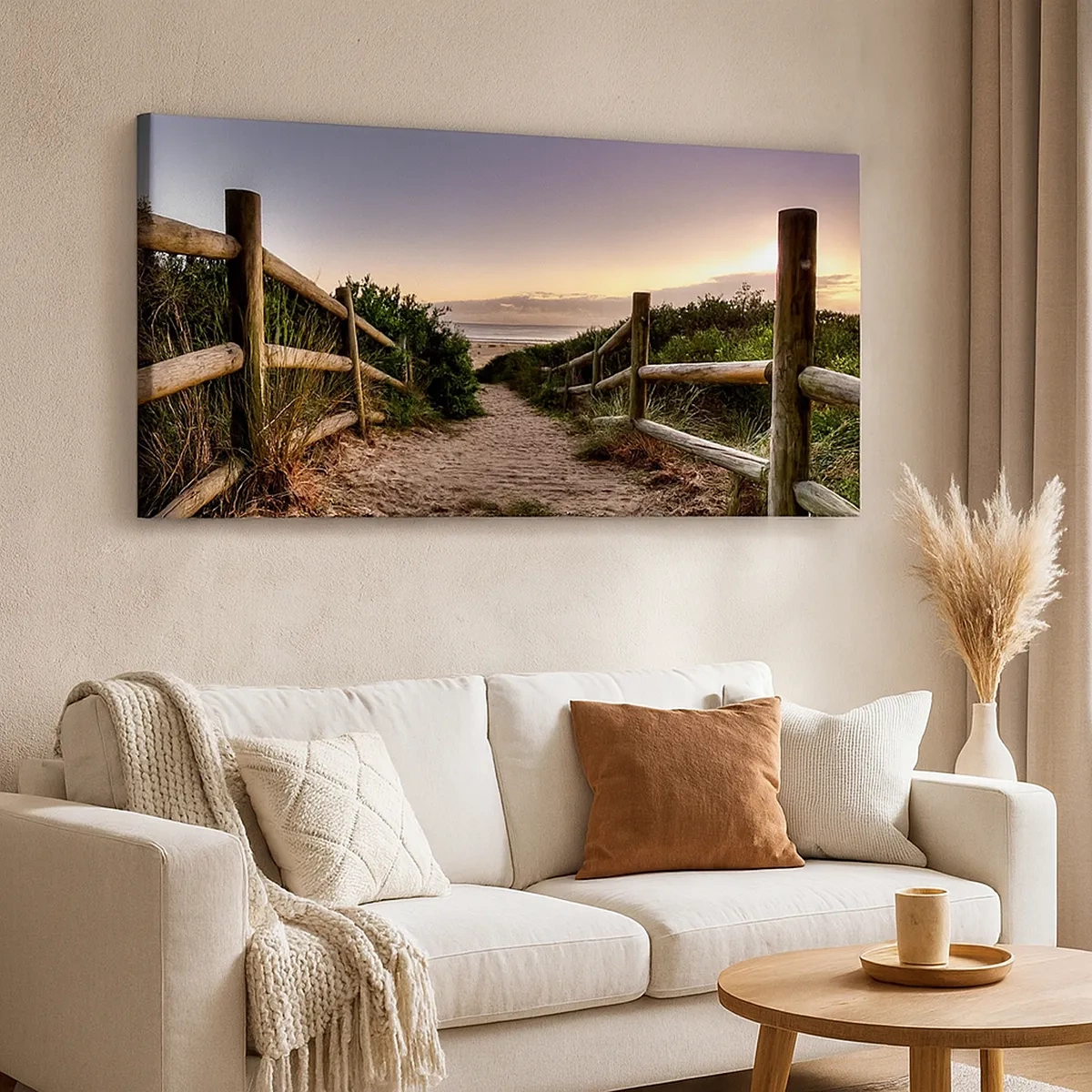 Quadro su tela - Stampe su Tela - Già si vede la meta - 30x30 cm