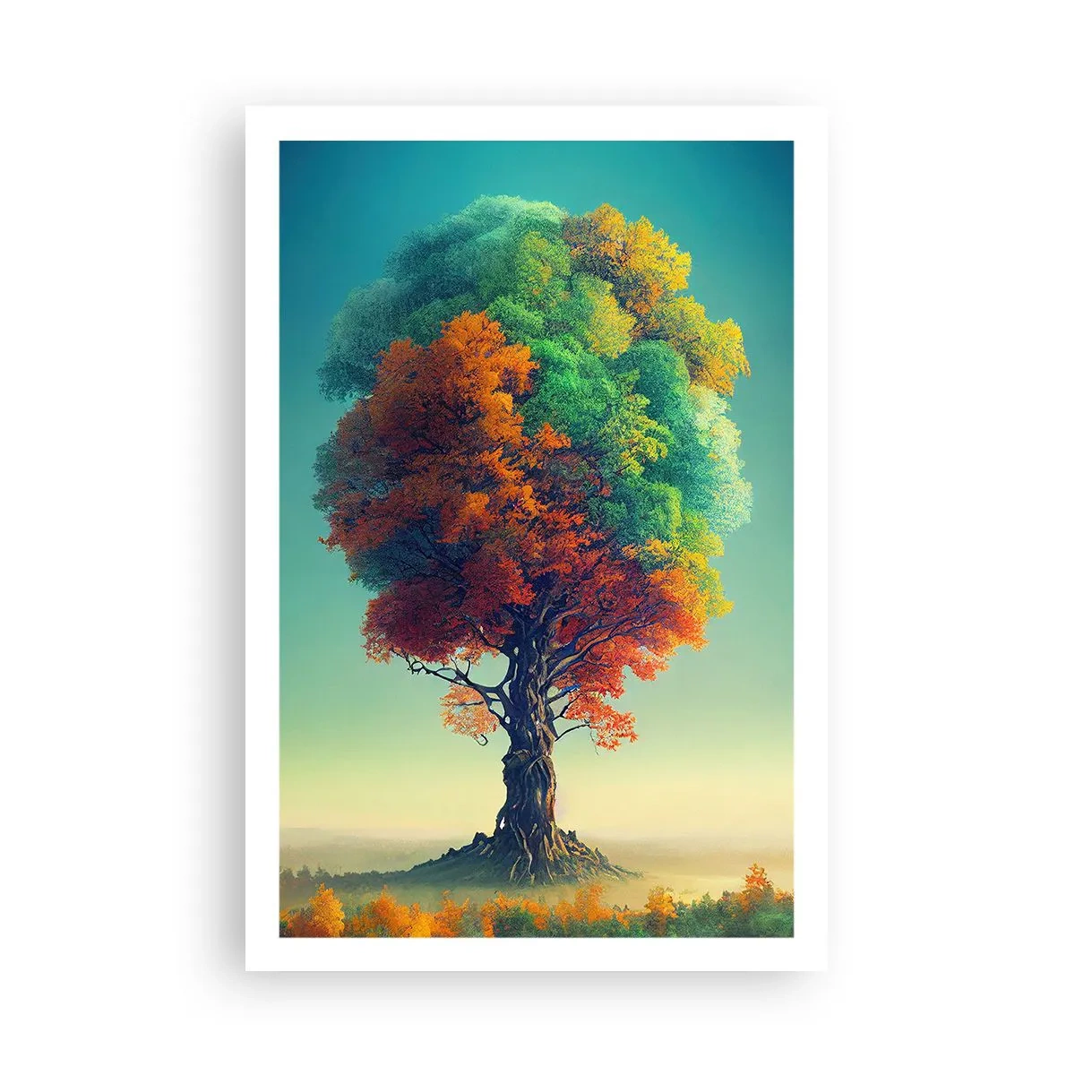 Poster - La quercia: il padre della natura - 61x91 cm