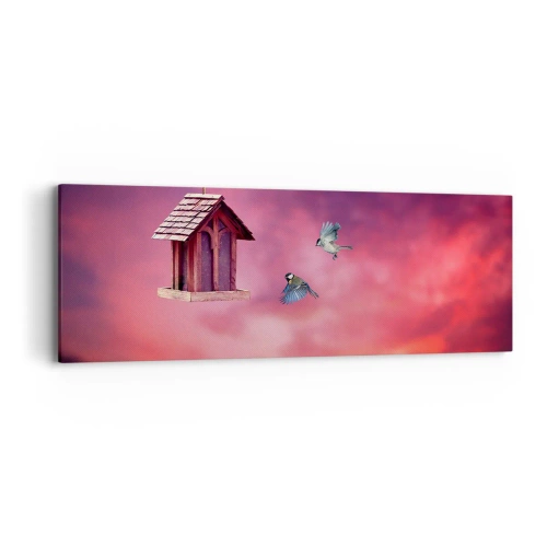 Quadro su tela - Stampe su Tela - Invito a cena - 90x30 cm