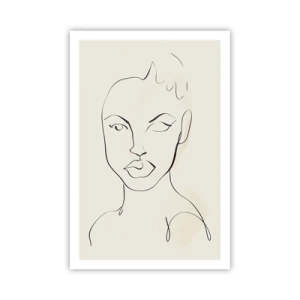 Poster - Profilo di sensualità - 61x91 cm