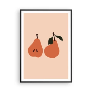 Poster in cornice nera - La dolcezza stessa - 70x100 cm