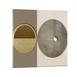 Quadro su vetro - Equilibrio perfetto - 70x70 cm