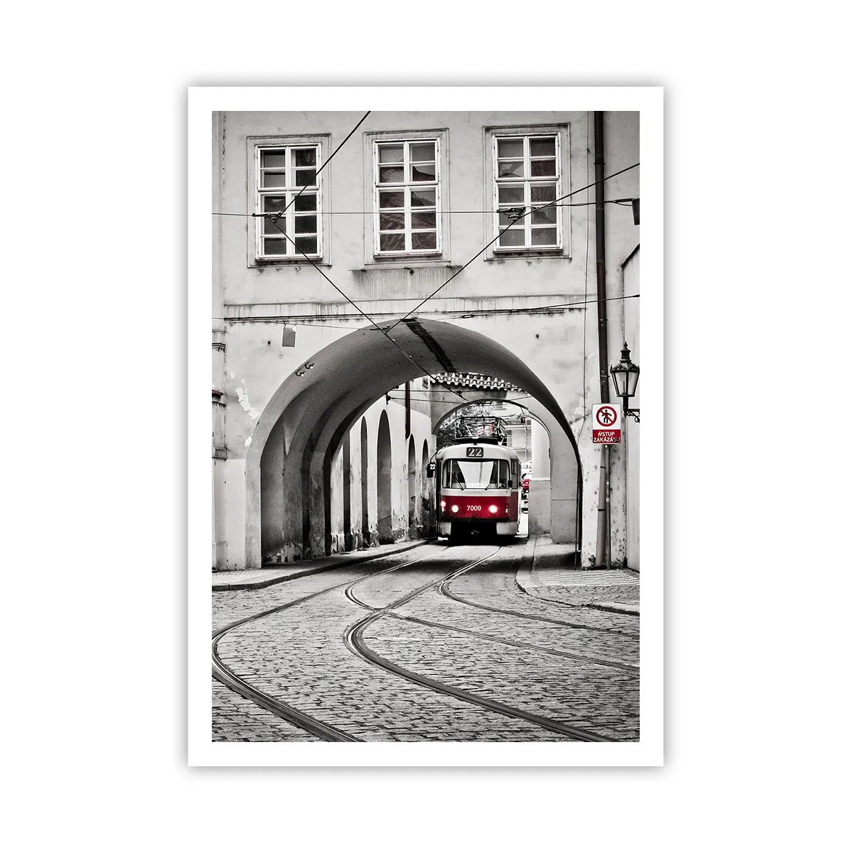 Poster - Attraverso il labirinto cittadino - 70x100 cm