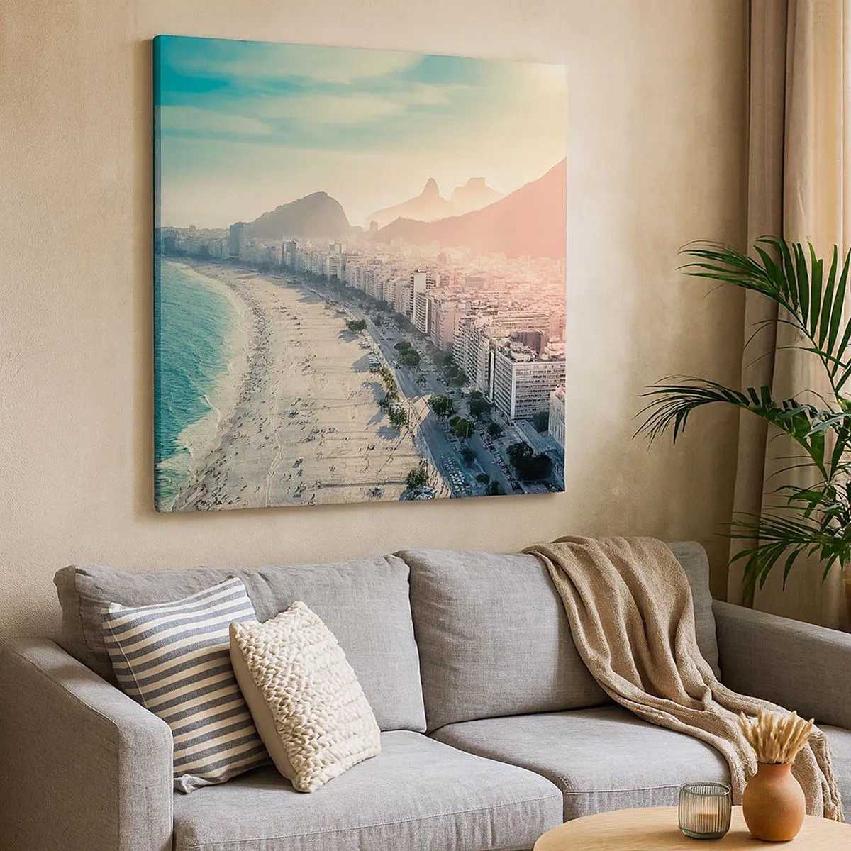 Quadro su tela - Stampe su Tela - Vacanze senza fine a Rio - 30x30 cm