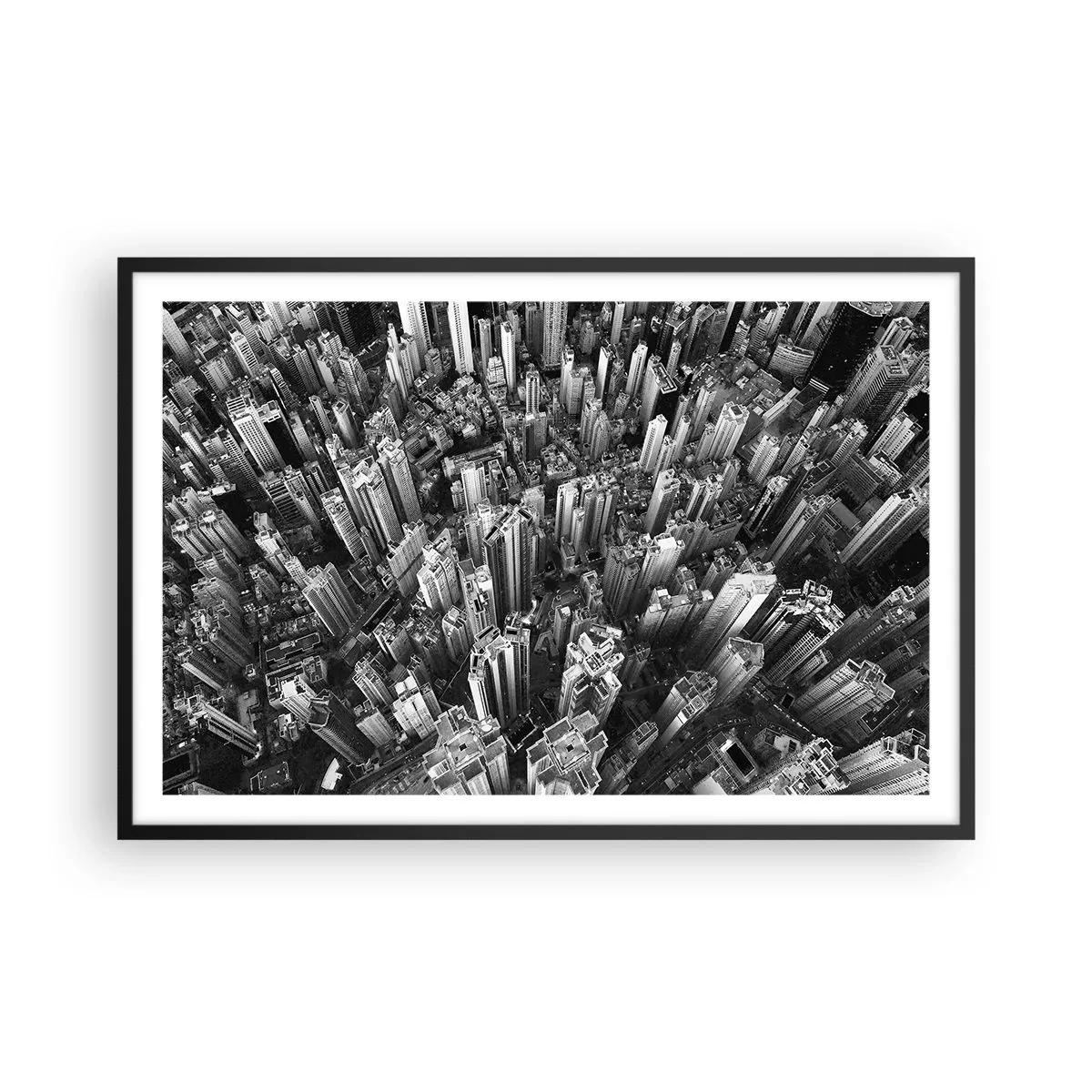 Poster in cornice nera - Ancora più in alto - 91x61 cm