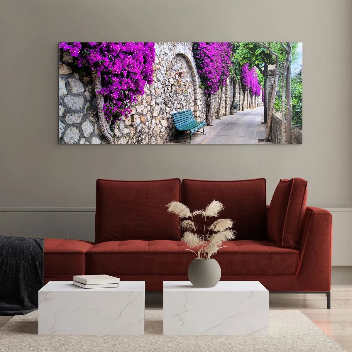Quadro su vetro - Incontriamoci al più presto - 90x30 cm