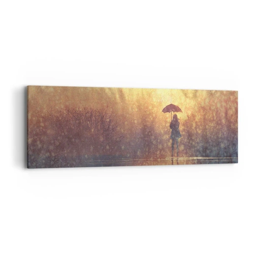 Quadro su tela - Stampe su Tela - Sento che qualcuno mi guarda - 90x30 cm