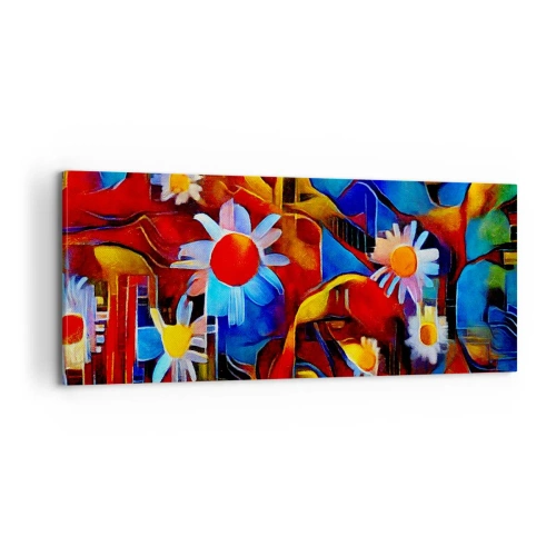 Quadro su tela - Stampe su Tela - I colori della vita - 100x40 cm
