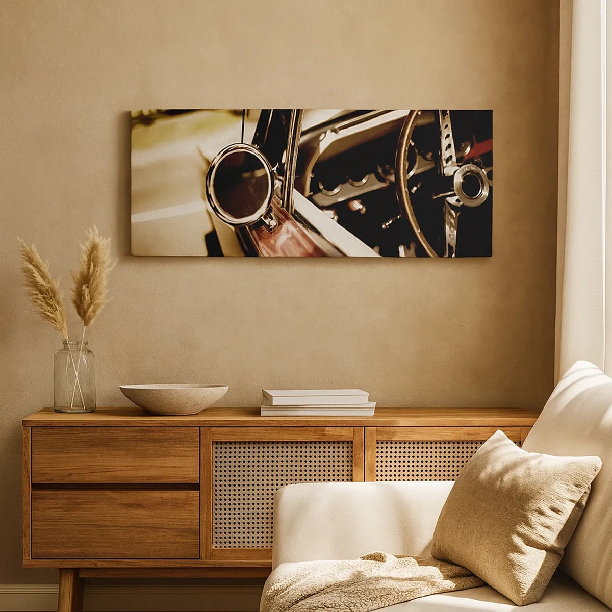 Quadro su tela - Stampe su Tela - Auto con un'anima - 30x30 cm