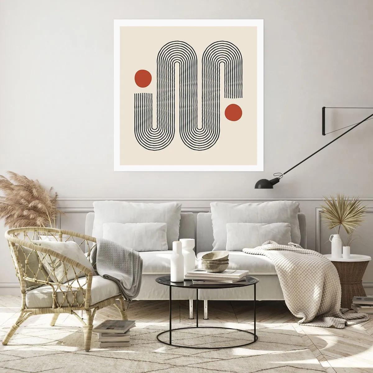 Poster - Dall'inizio alla fine - 40x40 cm