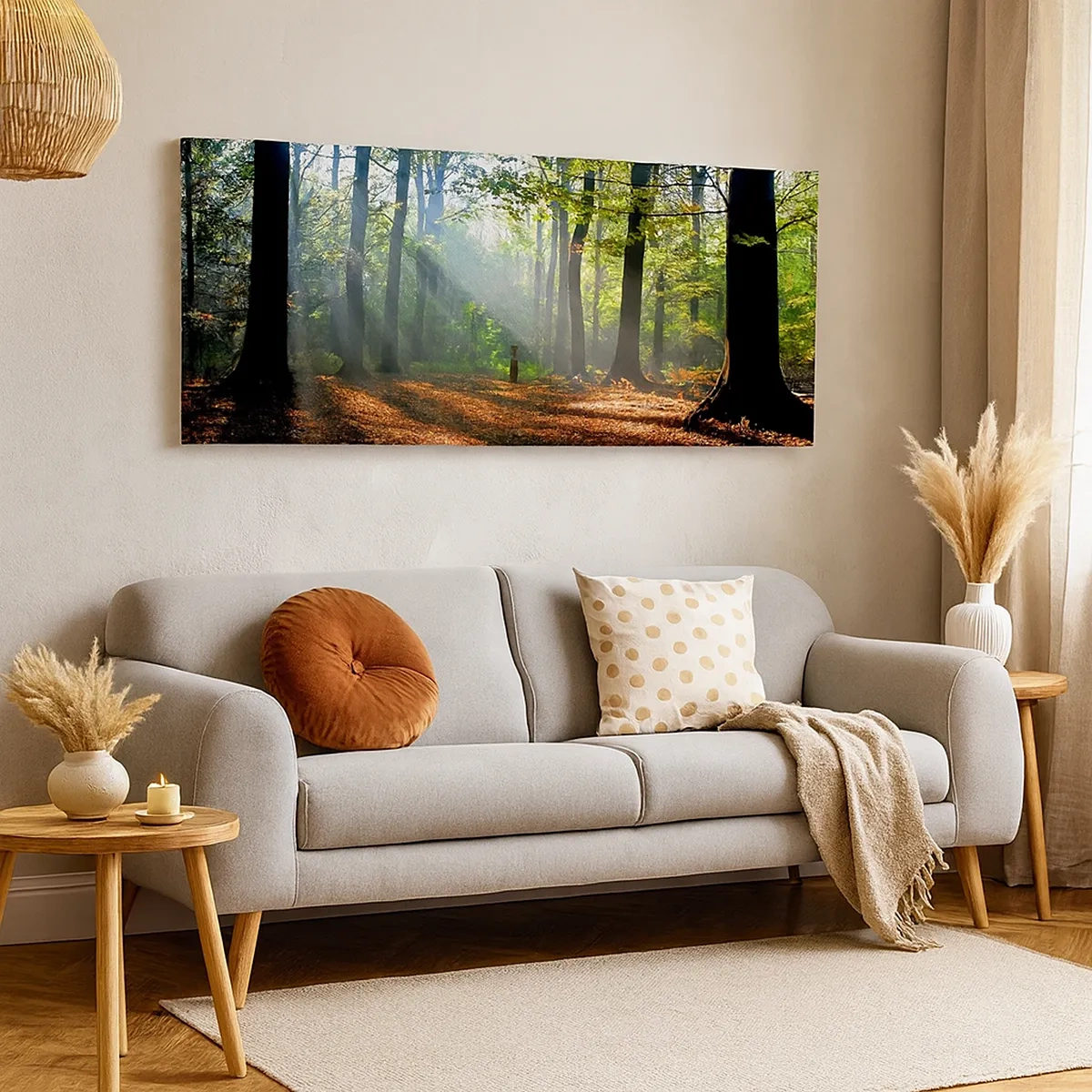 Quadro su tela - Stampe su Tela - Luci e ombre - 30x30 cm