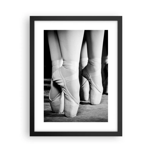 Poster in cornice nera - Insieme, con leggerezza - 30x40 cm