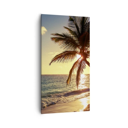 Quadro su tela - Stampe su Tela - Estate sotto le palme - 55x100 cm