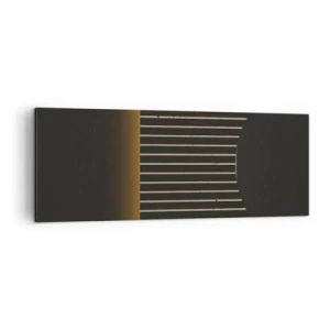 Quadro su tela - Stampe su Tela - Esaminare l'oscurità - 140x50 cm