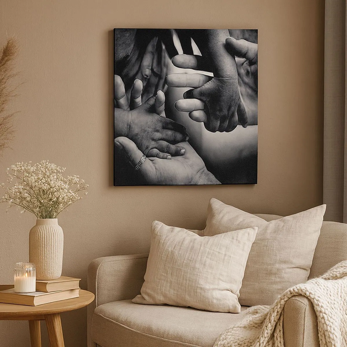 Quadro su tela - Stampe su Tela - Umanità - 30x30 cm