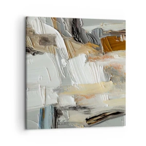 Quadro su tela - Stampe su Tela - Strati colorati - 50x50 cm