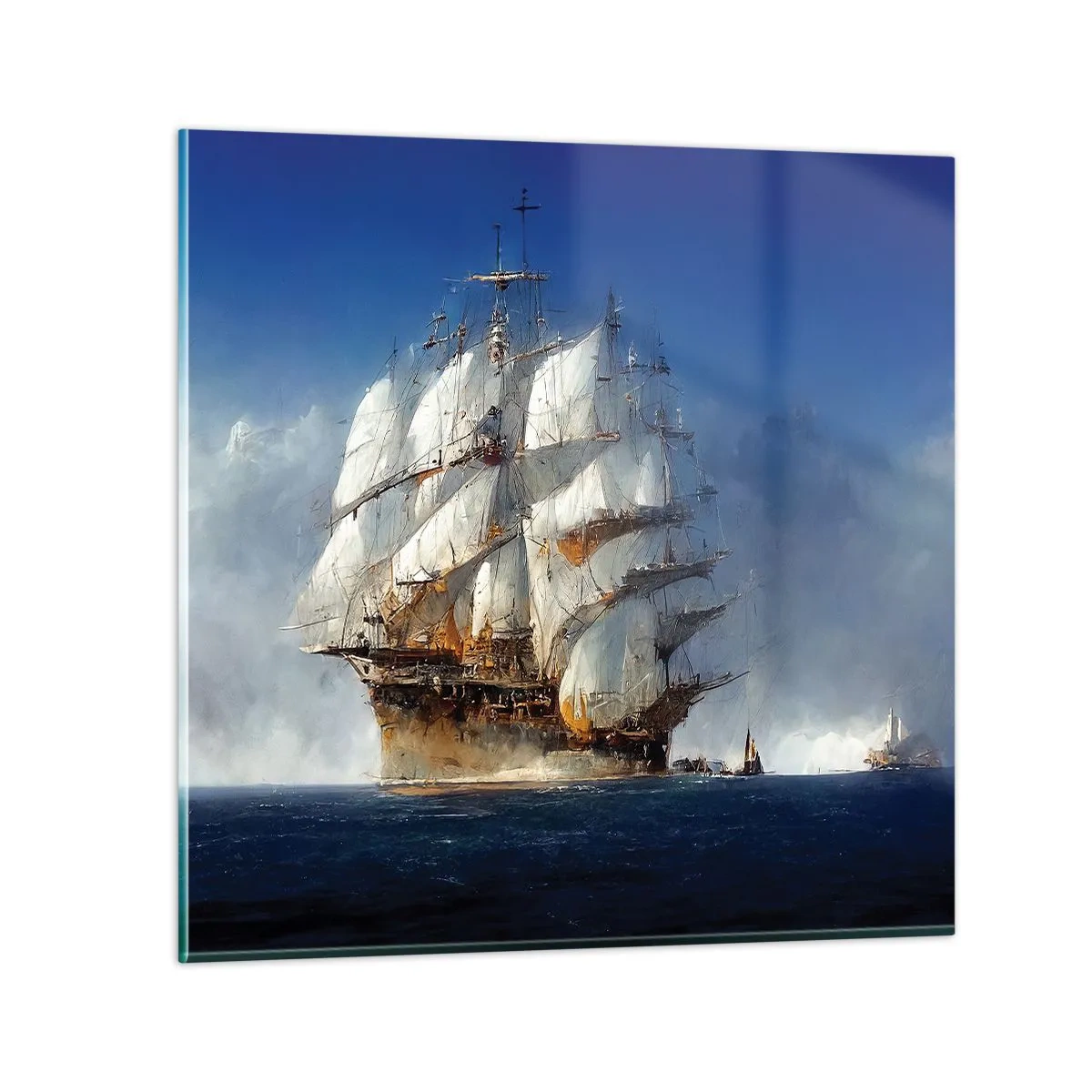 Quadro su vetro - The great glory! - 30x30 cm